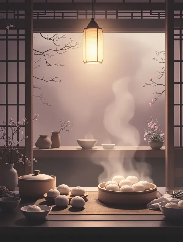 番茄短剧当日上新站《月下小厨娘》封面